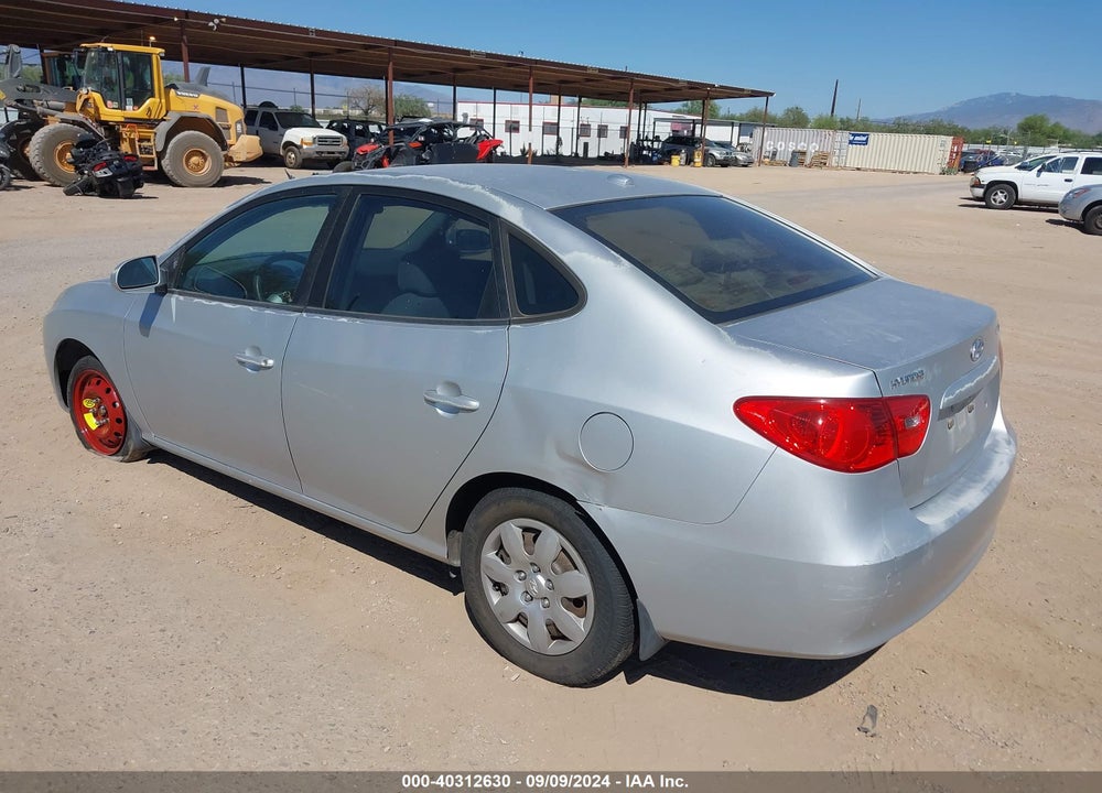 2009 HYUNDAI ELANTRA GLS/SE VIN: KMHDU46D59U603762