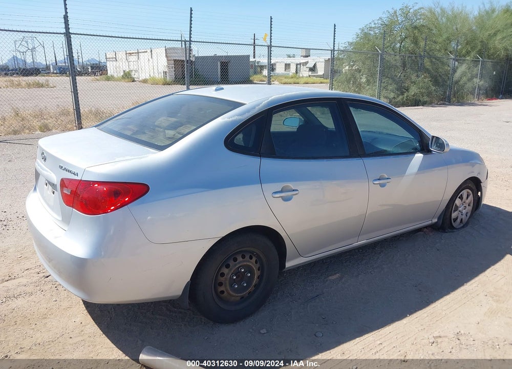 2009 HYUNDAI ELANTRA GLS/SE VIN: KMHDU46D59U603762