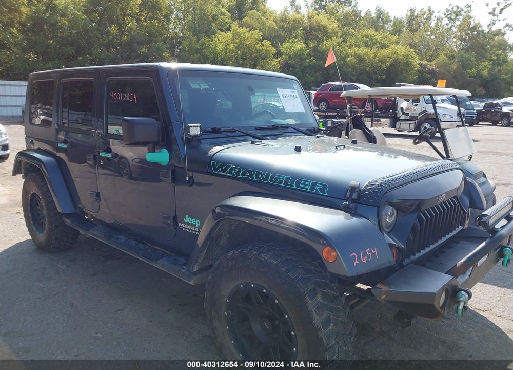 2007 JEEP WRANGLER UNLIMITED SAHARA VIN: 1J4GA59137L185796