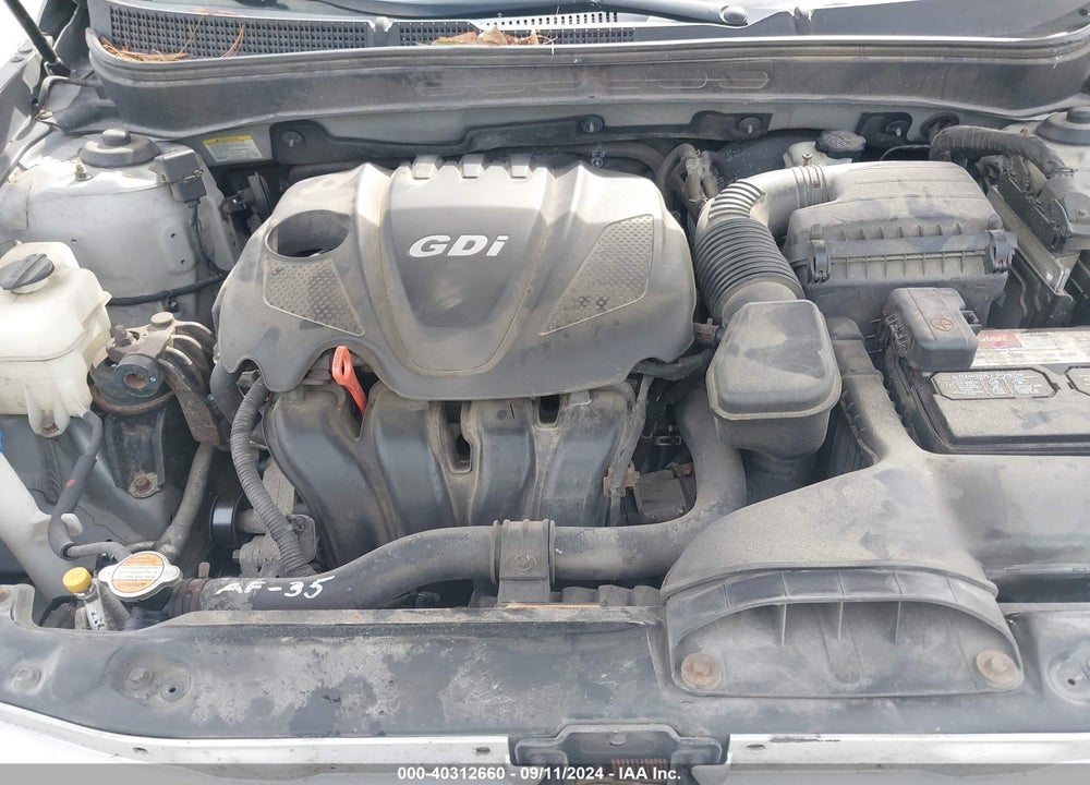 2011 HYUNDAI SONATA GLS VIN: 5NPEB4AC5BH283176