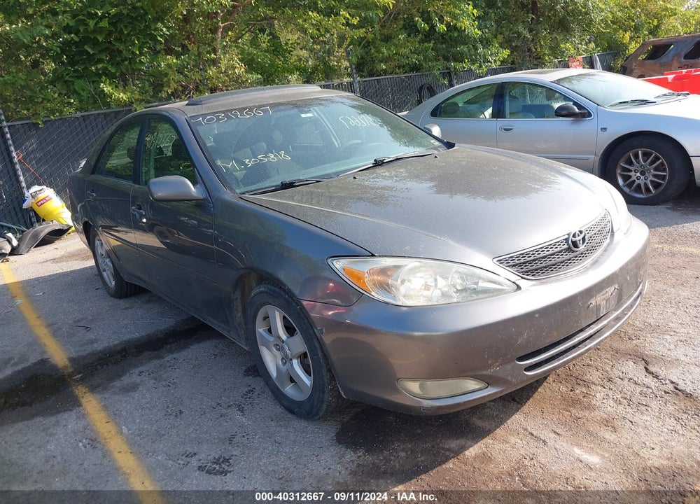 2002 TOYOTA CAMRY SE VIN: 4T1BE32KX2U629458