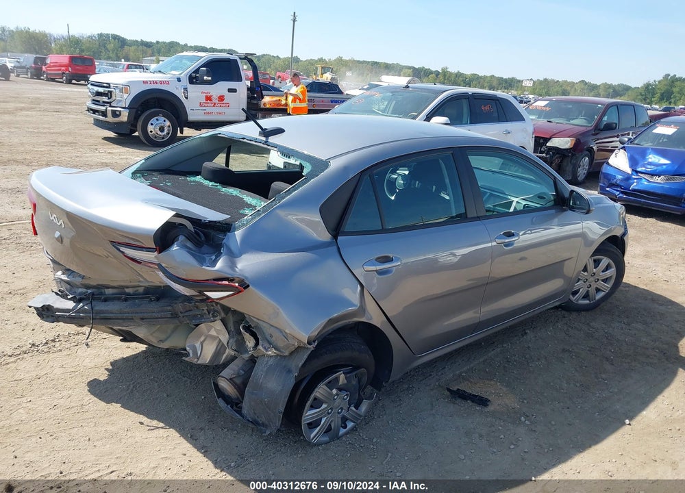 2023 KIA RIO S VIN: 3KPA24AD0PE582495