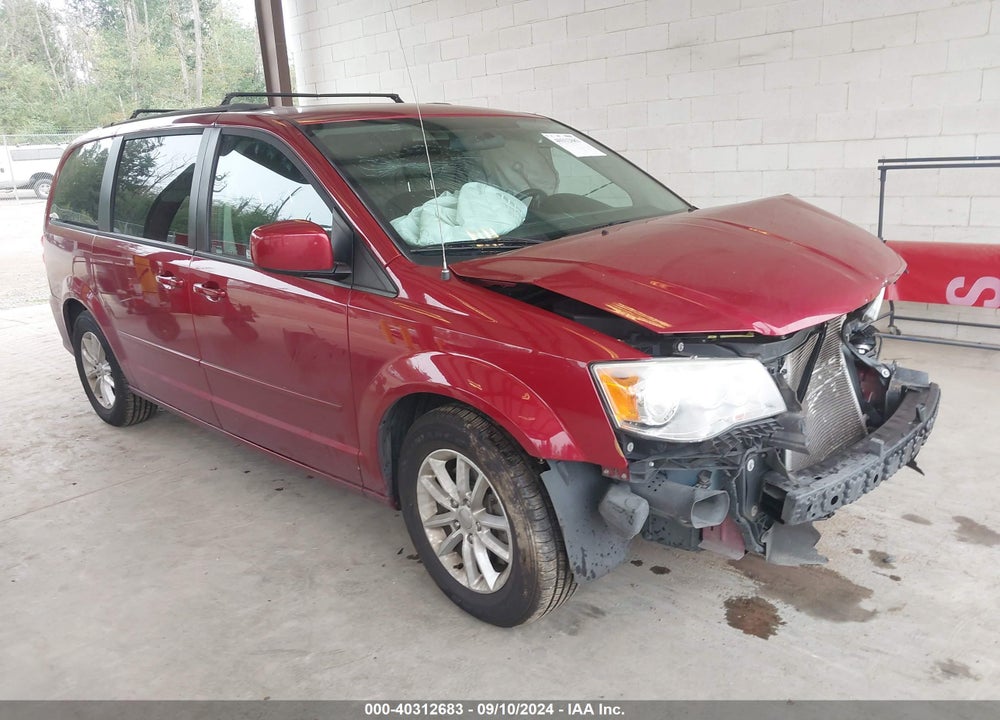 2014 DODGE GRAND CARAVAN SXT VIN: 2C4RDGCG9ER478606