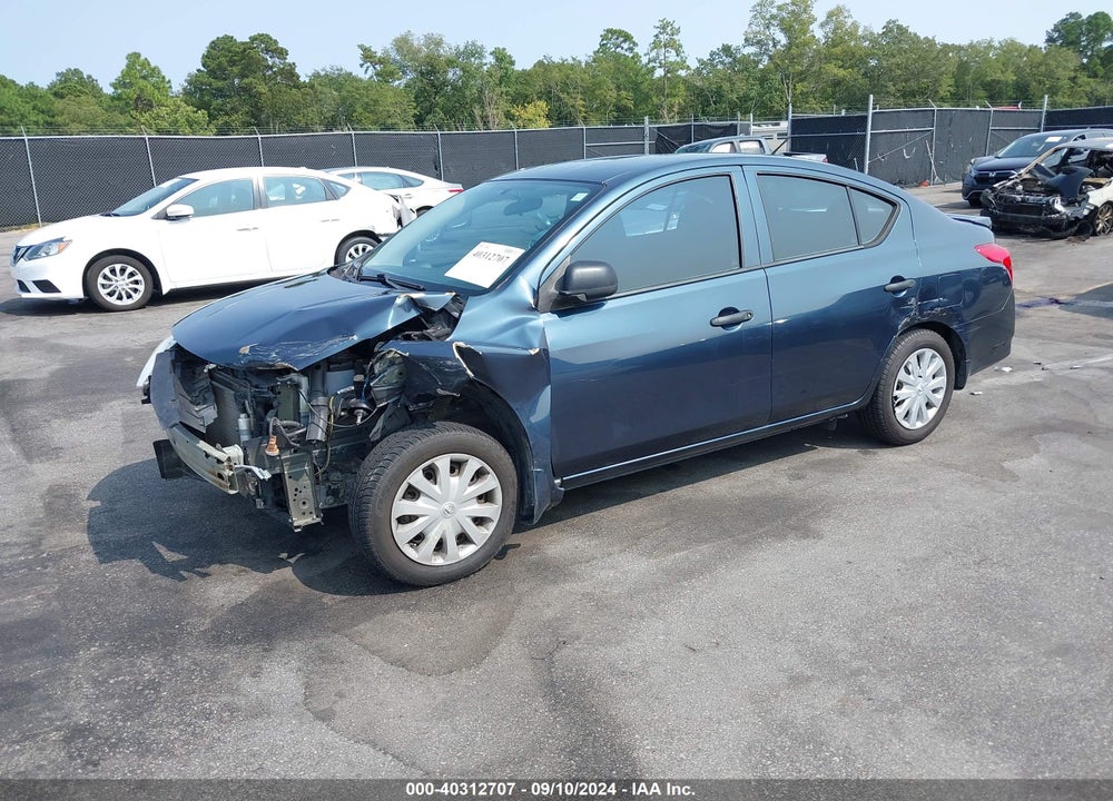 2015 NISSAN VERSA 1.6 S+ VIN: 3N1CN7AP1FL868574