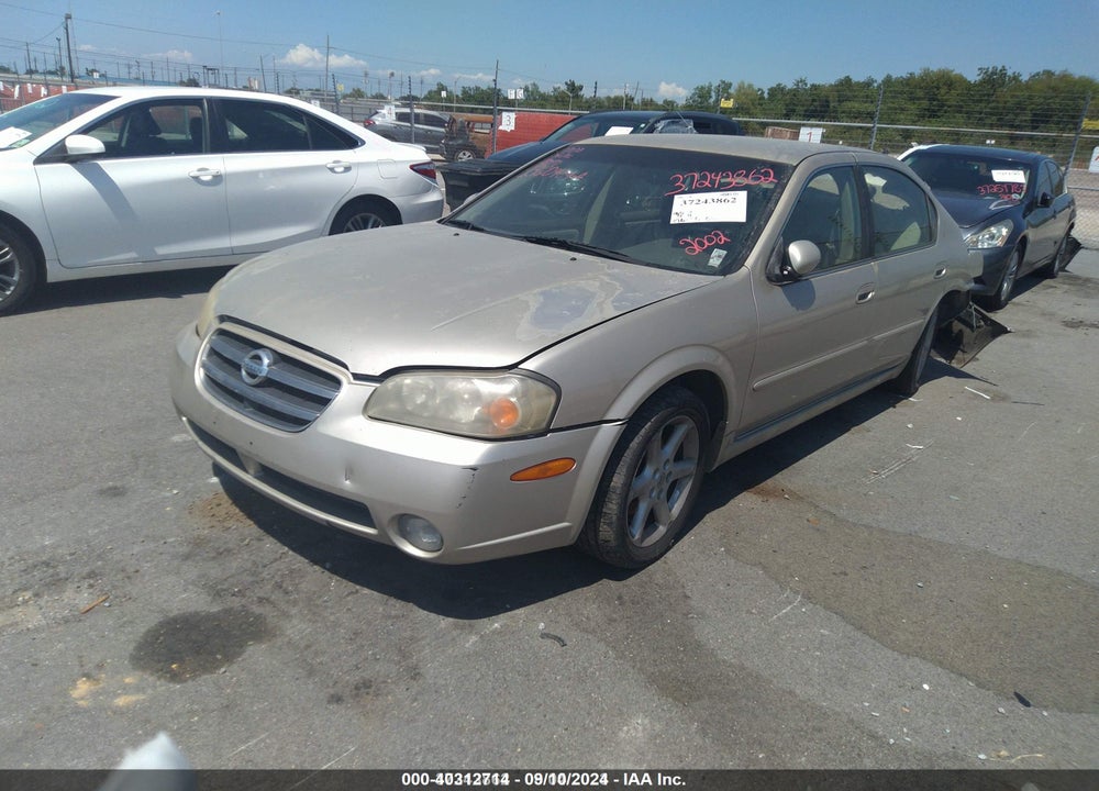 2002 NISSAN MAXIMA SE VIN: JN1DA31D02T200494