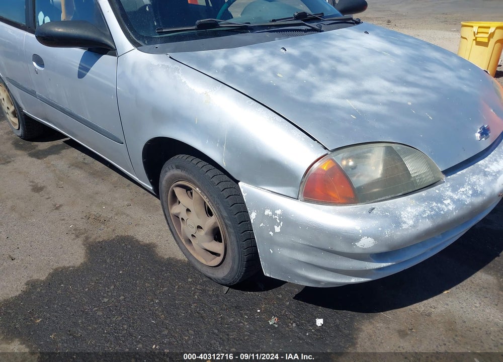 2000 CHEVROLET METRO LSI VIN: 2C1MR5224Y6717875