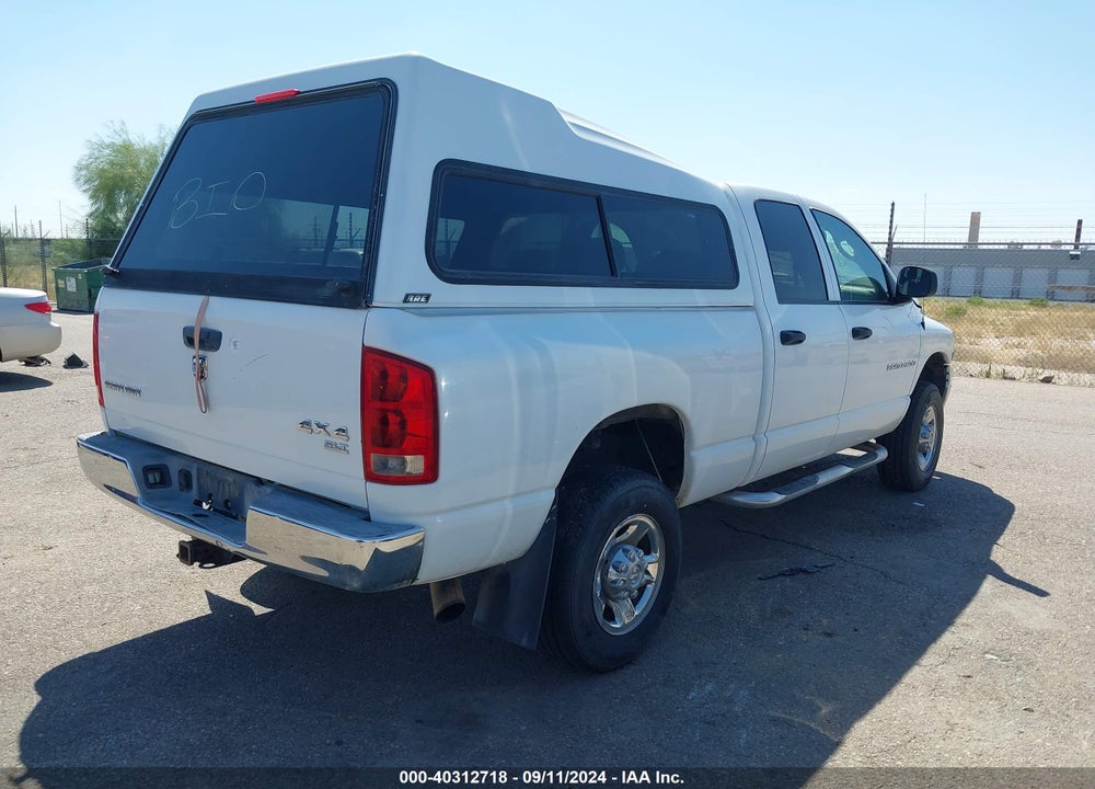 2005 DODGE RAM 2500 SLT/LARAMIE VIN: 3D7KS28C55G786898