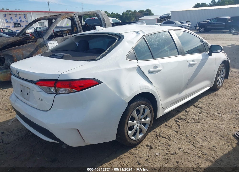 2022 TOYOTA COROLLA LE VIN: 5YFEPMAE1NP313624