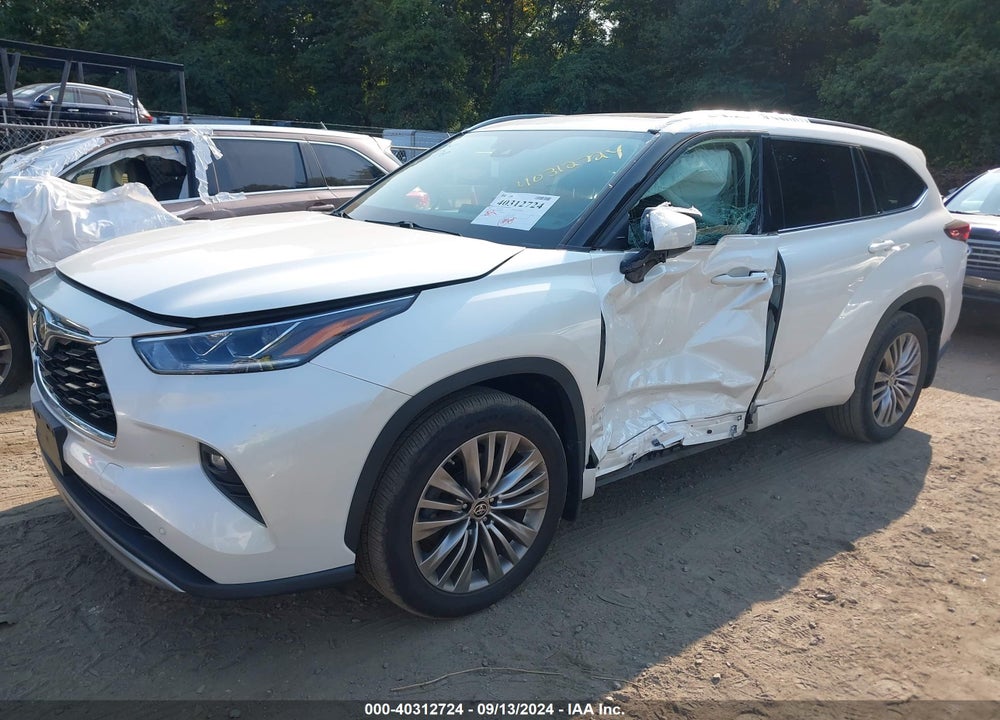 2021 TOYOTA HIGHLANDER PLATINUM VIN: 5TDFZRBH9MS106408
