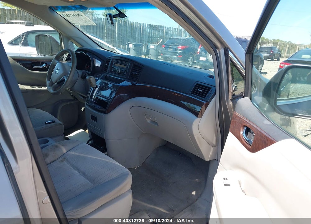 2012 NISSAN QUEST S VIN: JN8AE2KP2C9030309