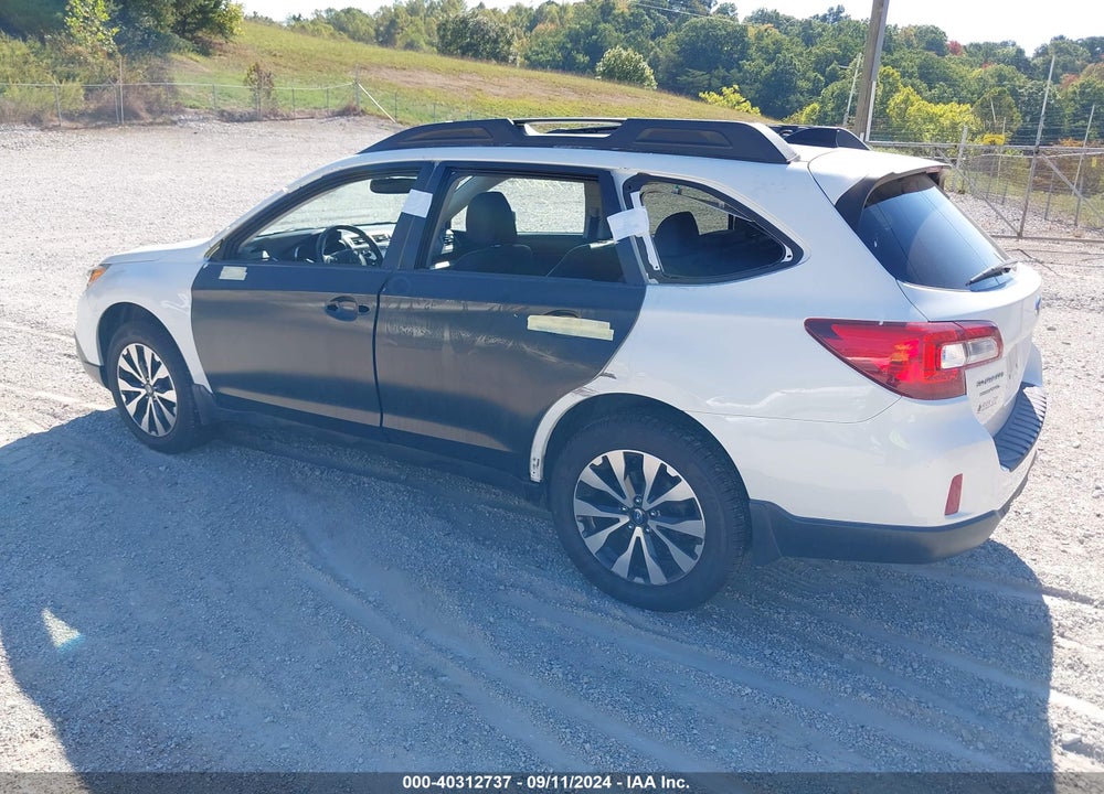 2016 SUBARU OUTBACK 2.5I LIMITED VIN: 4S4BSANC1G3250296