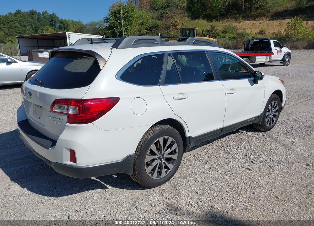 2016 SUBARU OUTBACK 2.5I LIMITED VIN: 4S4BSANC1G3250296