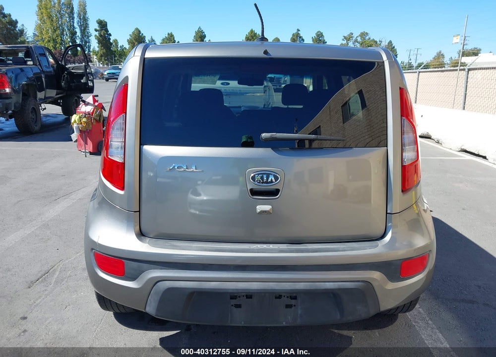 2012 KIA SOUL VIN: KNDJT2A65C7372942
