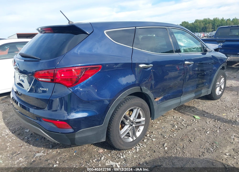 2018 HYUNDAI SANTA FE SPORT 2.4L VIN: 5XYZT3LB1JG568332