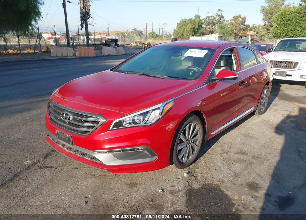 2017 HYUNDAI SONATA SPORT VIN: 5NPE34AF7HH454512