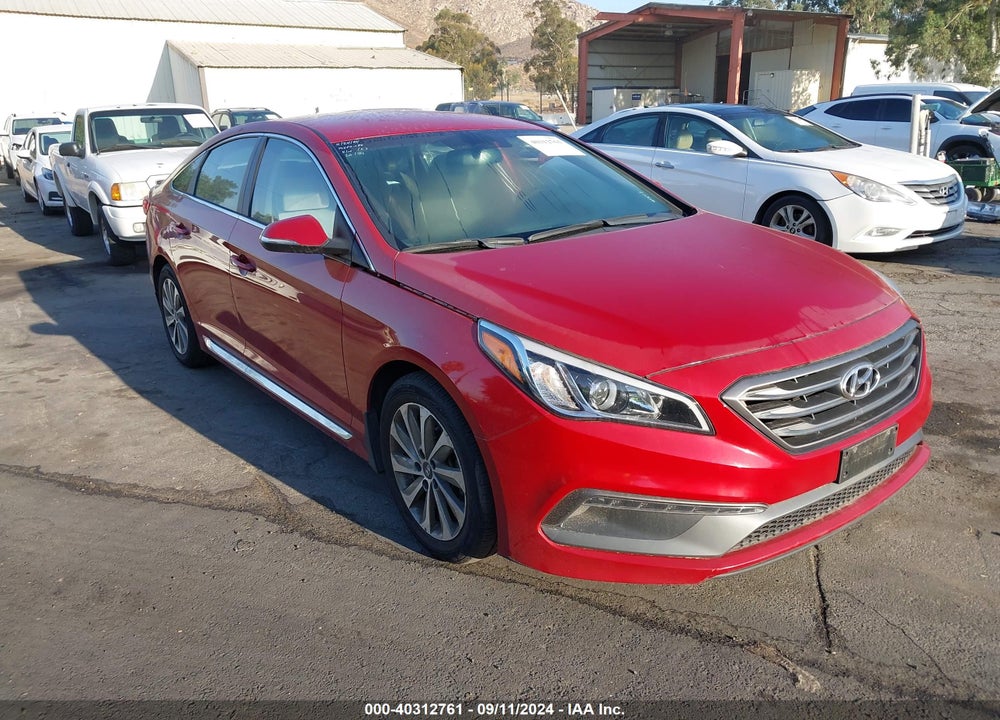 2017 HYUNDAI SONATA SPORT VIN: 5NPE34AF7HH454512