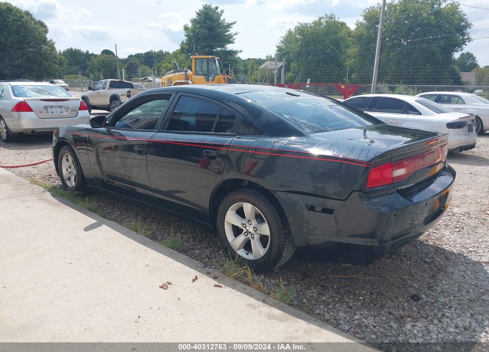 2014 DODGE CHARGER SE VIN: 2C3CDXBG5EH172990