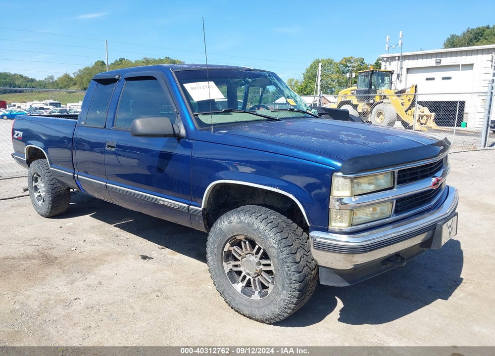 1998 CHEVROLET K1500 FLEETSIDE VIN: 2GCEK19R8W1110587