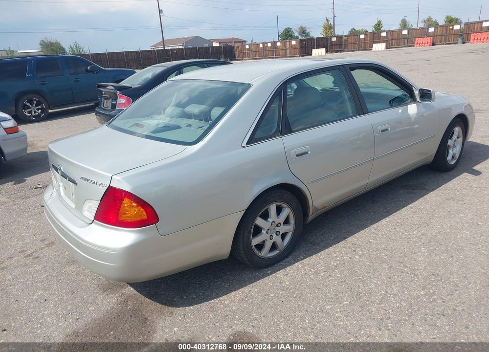 2002 TOYOTA AVALON XLS VIN: 4T1BF28B52U205734