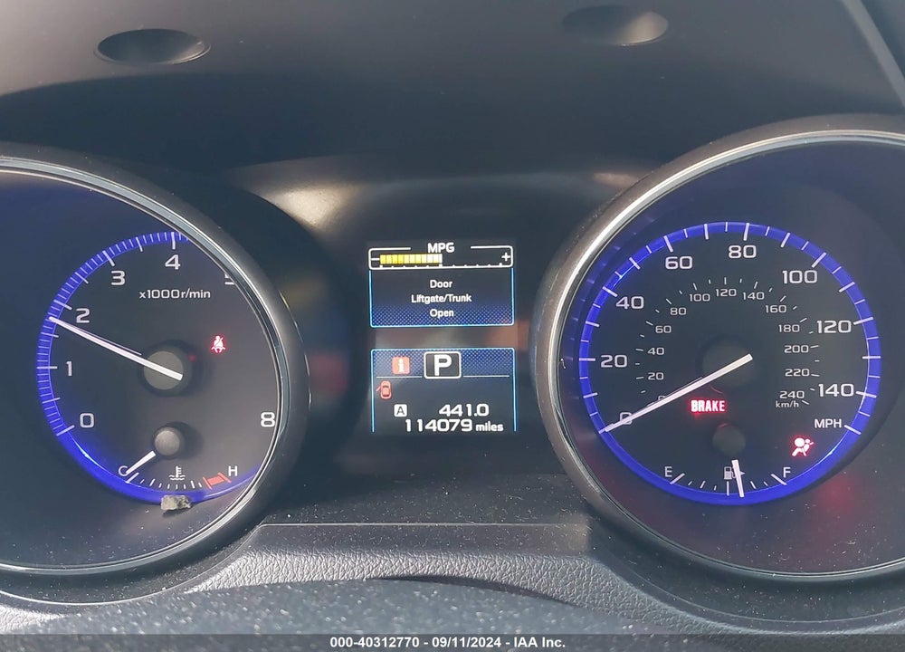 2015 SUBARU LEGACY 2.5I PREMIUM VIN: 4S3BNAE66F3022122