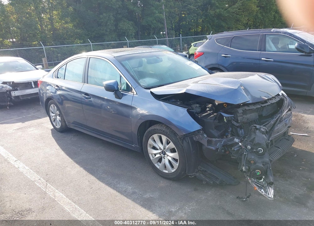 2015 SUBARU LEGACY 2.5I PREMIUM VIN: 4S3BNAE66F3022122