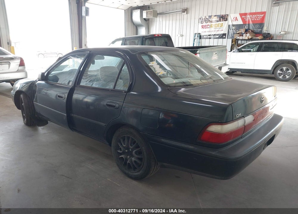 1997 TOYOTA COROLLA DX VIN: 1NXBB02EXVZ603285