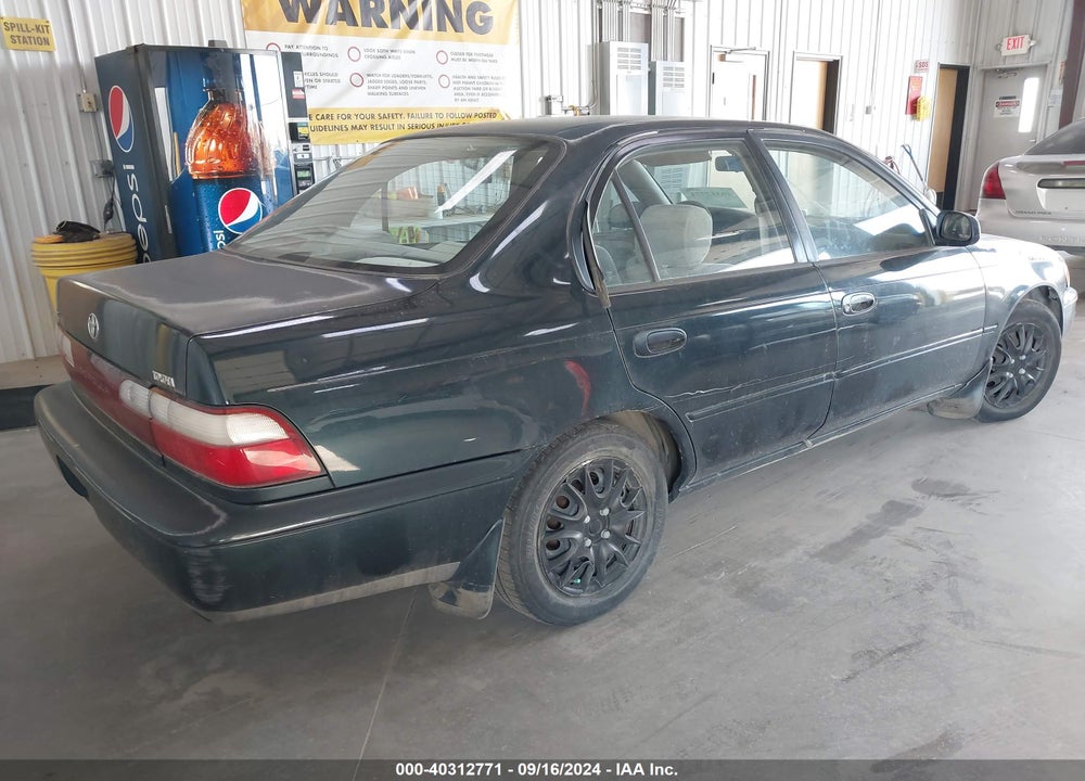 1997 TOYOTA COROLLA DX VIN: 1NXBB02EXVZ603285