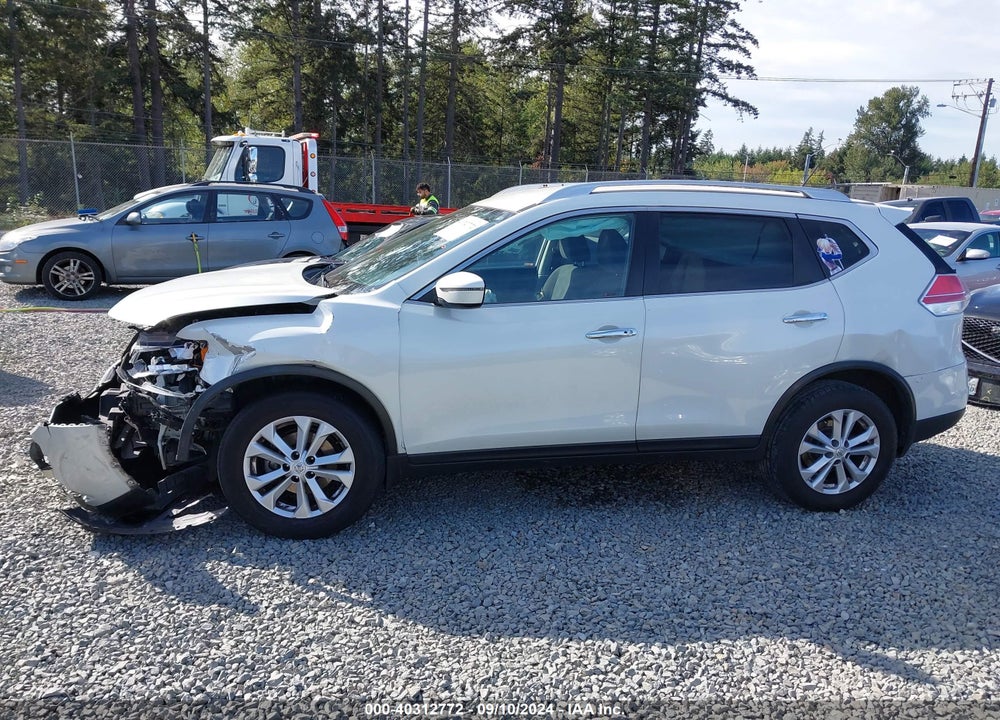 2016 NISSAN ROGUE SV VIN: KNMAT2MV5GP711188