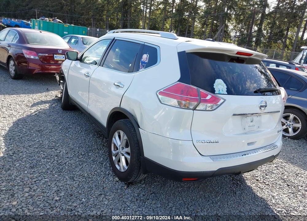 2016 NISSAN ROGUE SV VIN: KNMAT2MV5GP711188