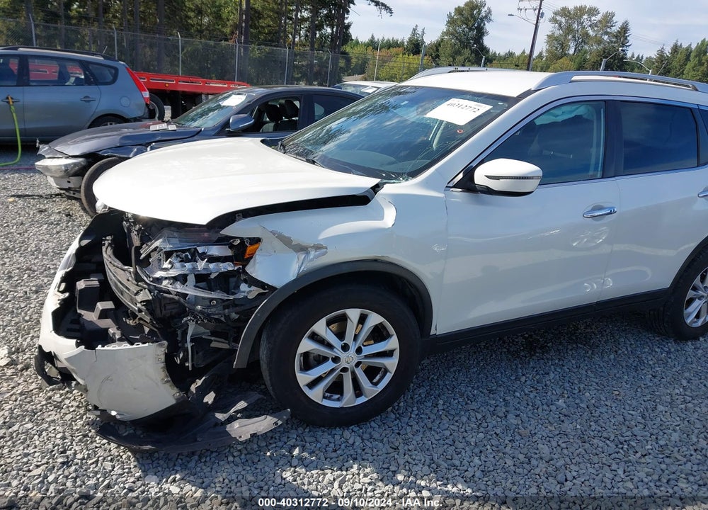 2016 NISSAN ROGUE SV VIN: KNMAT2MV5GP711188