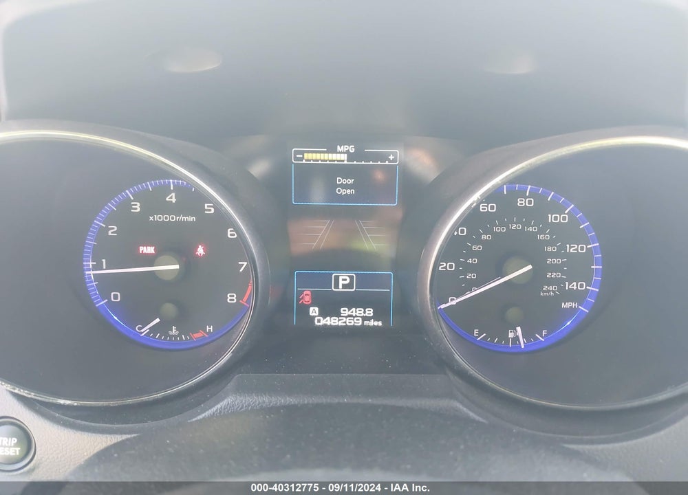 2019 SUBARU OUTBACK 2.5I PREMIUM VIN: 4S4BSAFC1K3321973