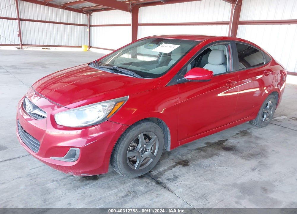 2013 HYUNDAI ACCENT VIN: KMHCT4AE6DU550125