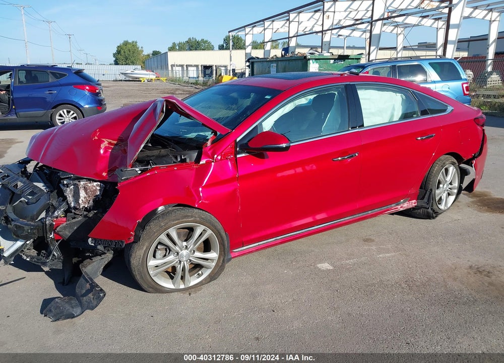 2019 HYUNDAI SONATA SPORT VIN: 5NPE34AF2KH790219