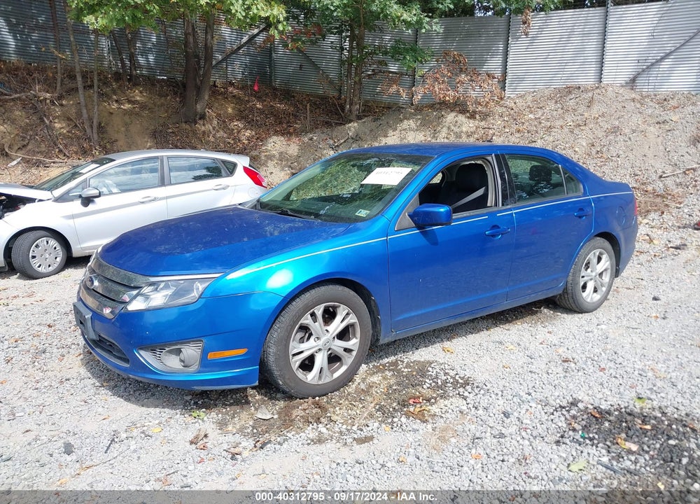 2012 FORD FUSION SE VIN: 3FAHP0HA3CR341494