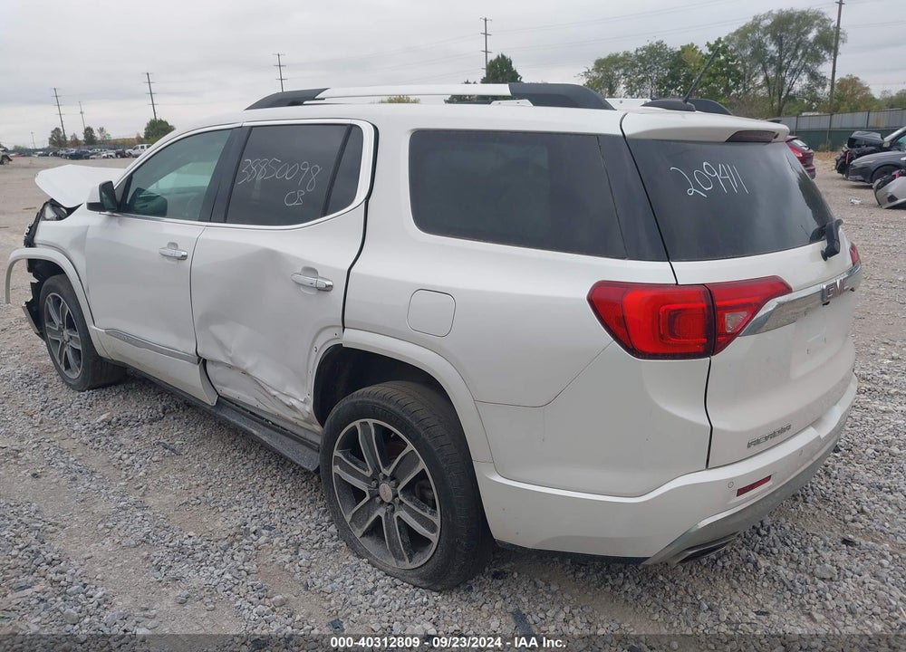2017 GMC ACADIA DENALI VIN: 1GKKNXLS7HZ209411