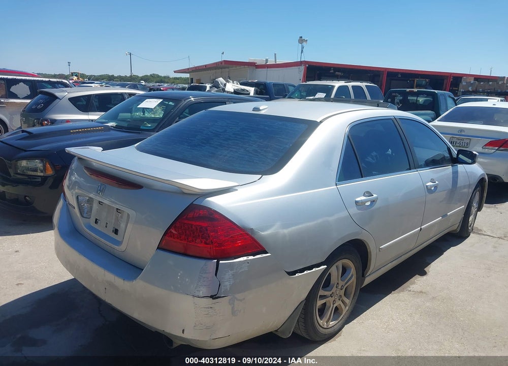 2006 HONDA ACCORD 2.4 EX VIN: 1HGCM56806A012844