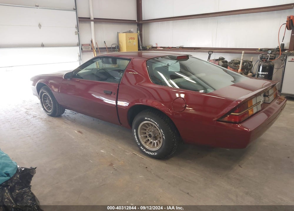 1986 CHEVROLET CAMARO BERLINETTA VIN: 1G1FS87H4GN135809