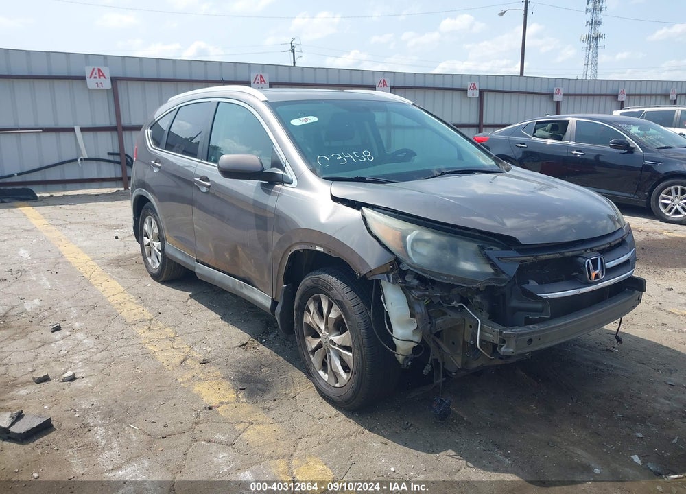 2012 HONDA CR-V EX-L VIN: 5J6RM3H76CL013458
