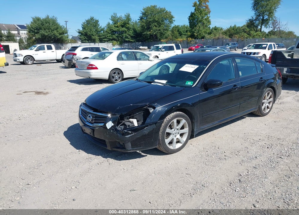 2008 NISSAN MAXIMA 3.5 SE VIN: 1N4BA41E78C836668