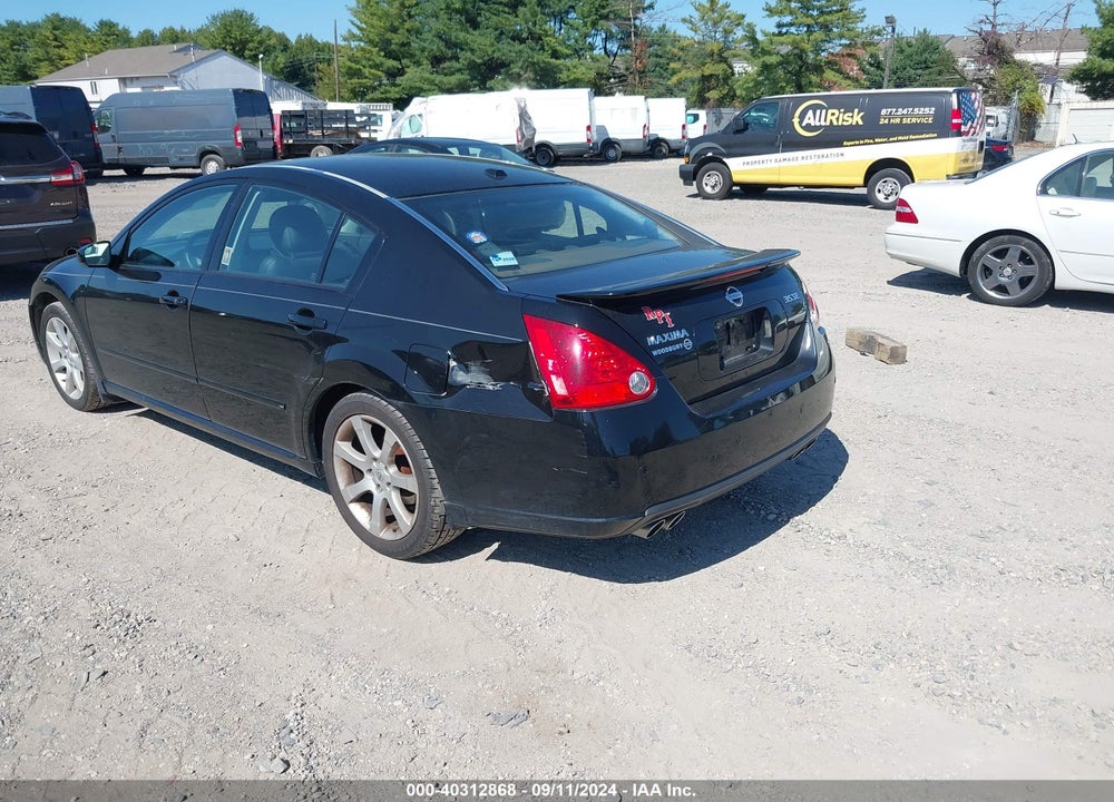 2008 NISSAN MAXIMA 3.5 SE VIN: 1N4BA41E78C836668