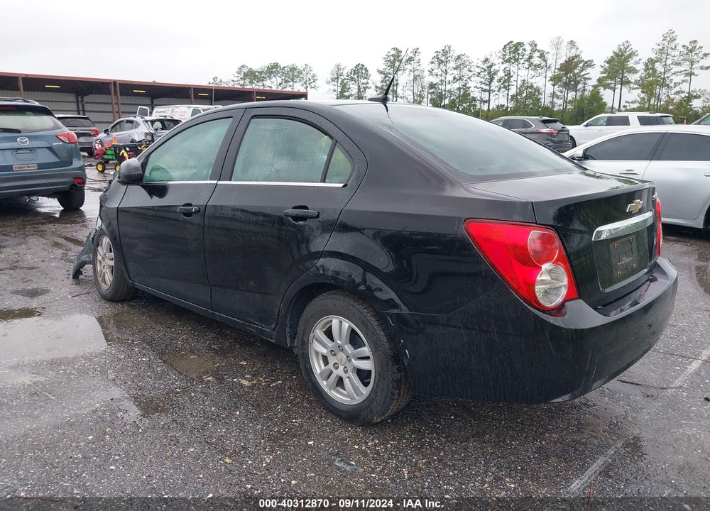 2012 CHEVROLET SONIC 2LT VIN: 1G1JC5SH4C4163770
