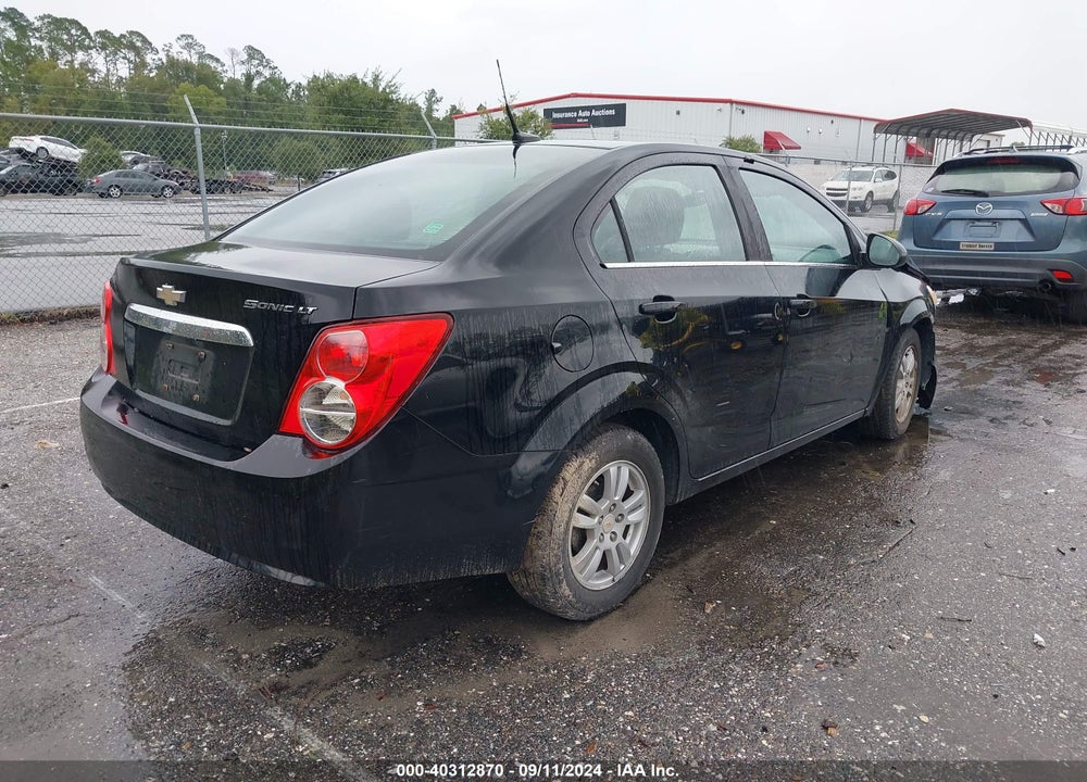 2012 CHEVROLET SONIC 2LT VIN: 1G1JC5SH4C4163770
