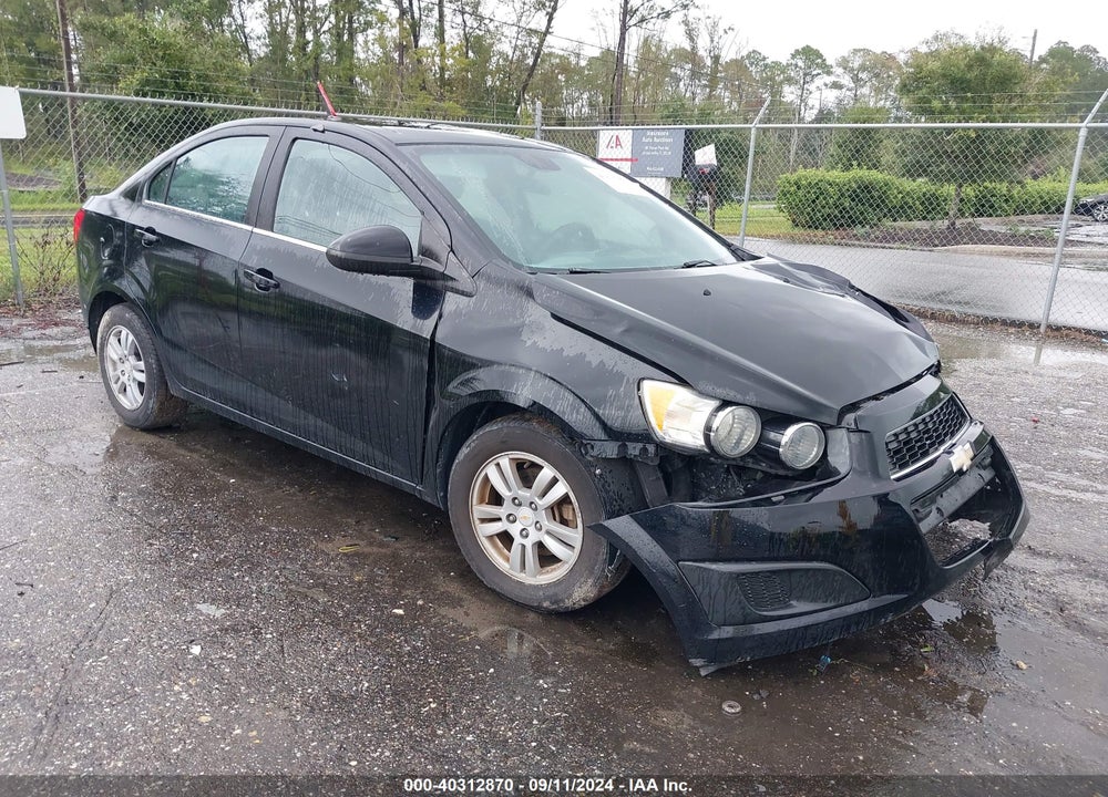2012 CHEVROLET SONIC 2LT VIN: 1G1JC5SH4C4163770