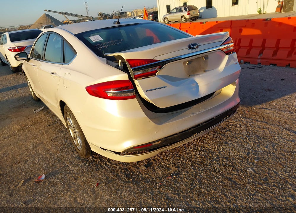 2017 FORD FUSION SE VIN: 3FA6P0H78HR379080