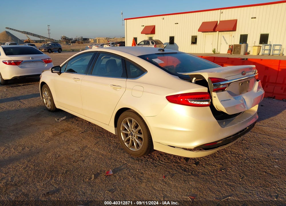 2017 FORD FUSION SE VIN: 3FA6P0H78HR379080