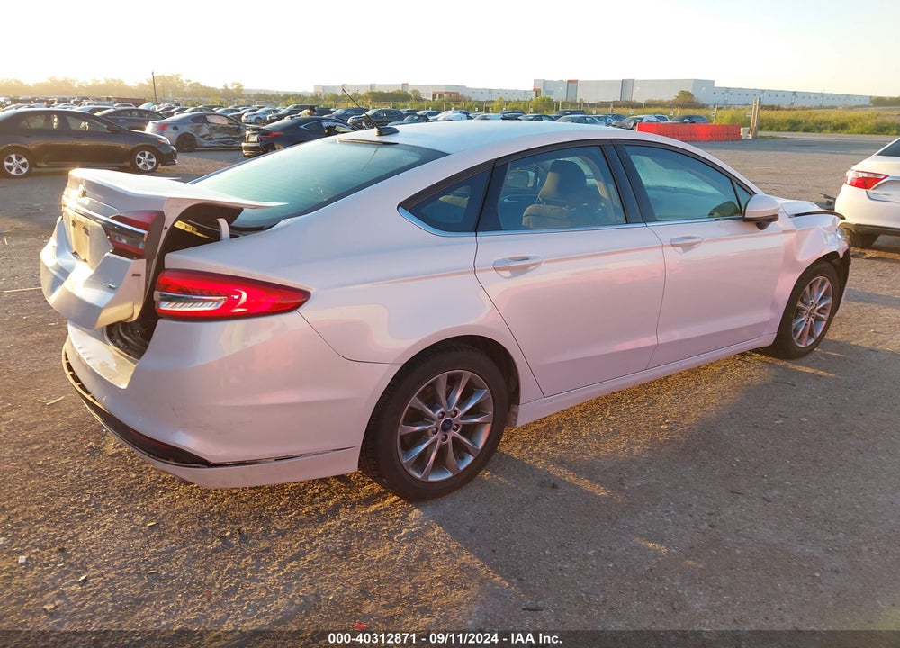 2017 FORD FUSION SE VIN: 3FA6P0H78HR379080