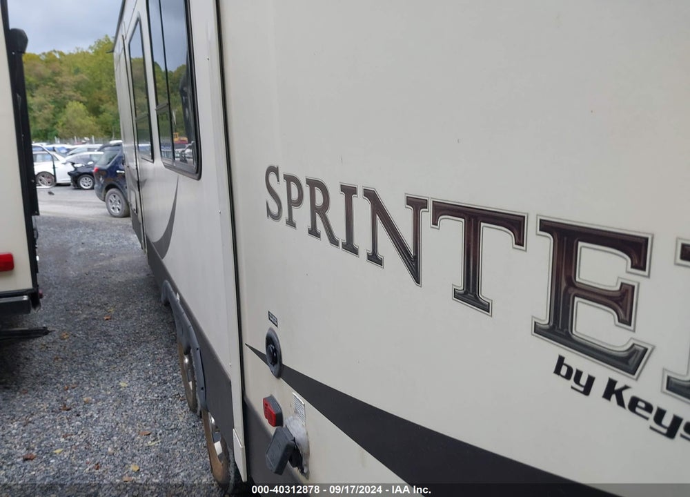 2018 KEYSTONE SPRINTER TRAVEL TRAILER VIN: 4YDT29B24J1530491
