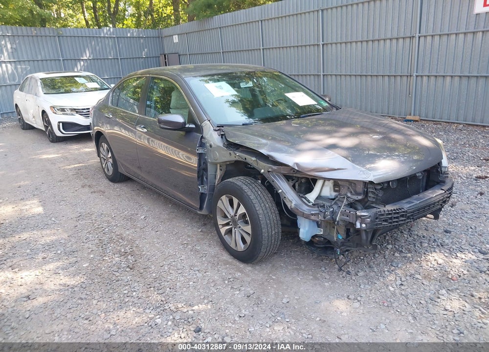 2014 HONDA ACCORD LX VIN: 1HGCR2F34EA078137