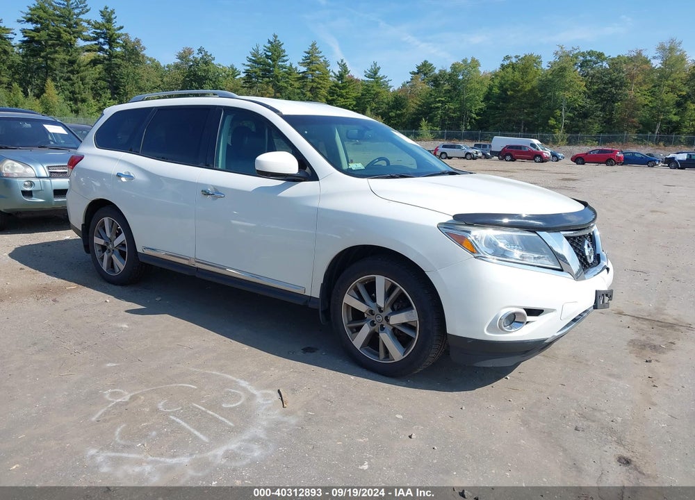 2013 NISSAN PATHFINDER PLATINUM VIN: 5N1AR2MM2DC623137