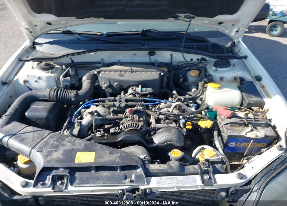 2002 SUBARU OUTBACK VIN: 4S3BH665226617519